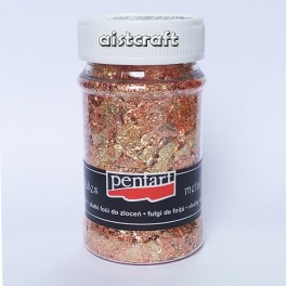 Antiqued Gilding Metal flakes 100 ml