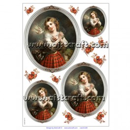Rice paper for decoupage
