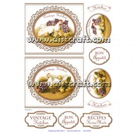 Rice paper for decoupage