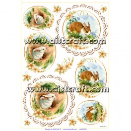Rice paper for decoupage