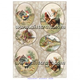 Rice paper for decoupage