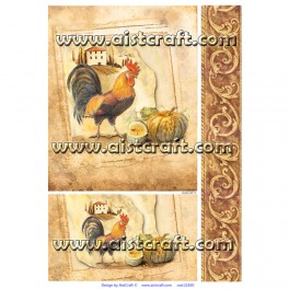 Rice paper for decoupage