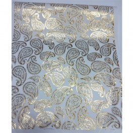 Rižev papir Hot Print Gold