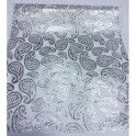 Rice paper for decoupage Hot Print Silver