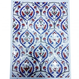 Rice paper for decoupage Hot Print Silver