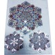 Rice paper for decoupage Hot Print Silver