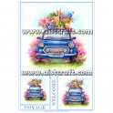 Rice paper for decoupage