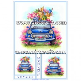 Rice paper for decoupage