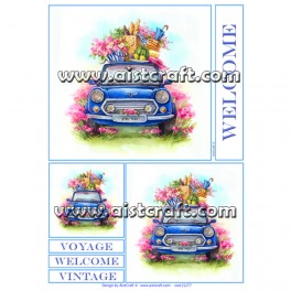 Rice paper for decoupage