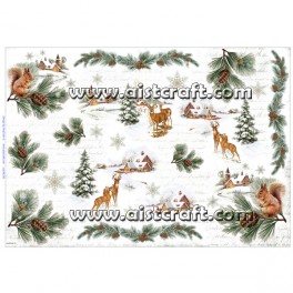 Rice paper for decoupage
