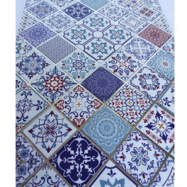 Rice paper for decoupage Hot Print Silver