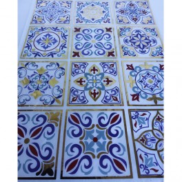 Rice paper for decoupage Hot Print Gold
