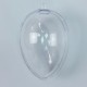 Plexiglass Egg 10 cm with hole