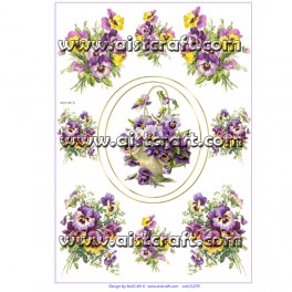 Rice paper for decoupage