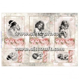 Rice paper for decoupage