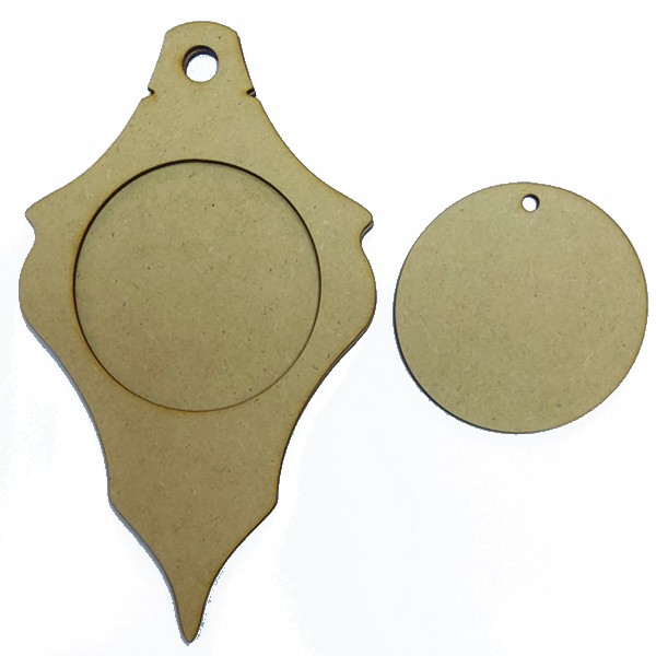 HDF pendant for decoration Set