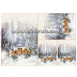 Rice paper for decoupage