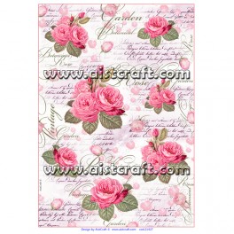 Rice paper for decoupage