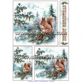 Rice paper for decoupage