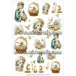Rice paper for decoupage
