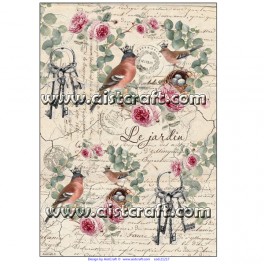 Rice paper for decoupage