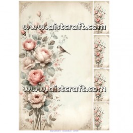 Rice paper for decoupage