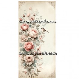 Rice paper for decoupage