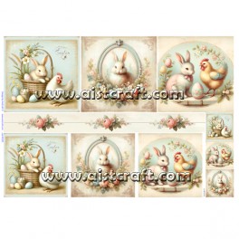 Rice paper for decoupage