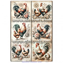 Rice paper for decoupage