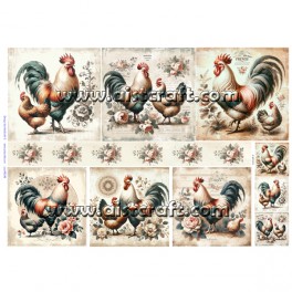 Rice paper for decoupage