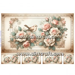 Rice paper for decoupage
