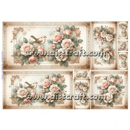 Rice paper for decoupage
