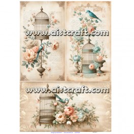 Rice paper for decoupage