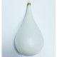 Plastic bauble tear drop 