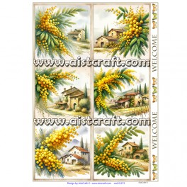 Rice paper for decoupage