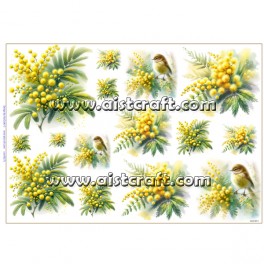 Rice paper for decoupage