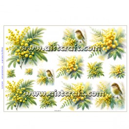 Rice paper for decoupage