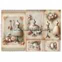 Rice paper for decoupage