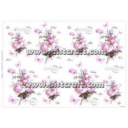 Rice paper for decoupage