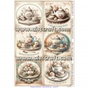 Rice paper for decoupage