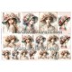 Rice paper for decoupage