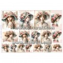 Rice paper for decoupage