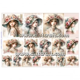Rice paper for decoupage