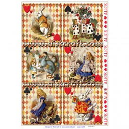 Rice paper for decoupage