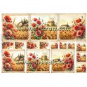 Rice paper for decoupage