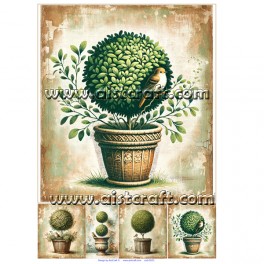 Rice paper for decoupage