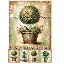 Rice paper for decoupage