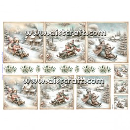 Rice paper for decoupage