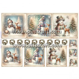 Rice paper for decoupage