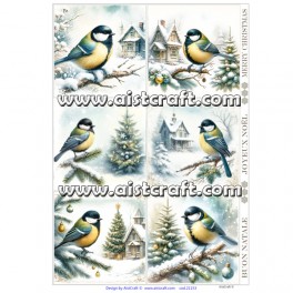 Rice paper for decoupage